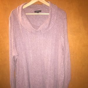 New without tags. Sz. 26/28 cowl neck sweater/top